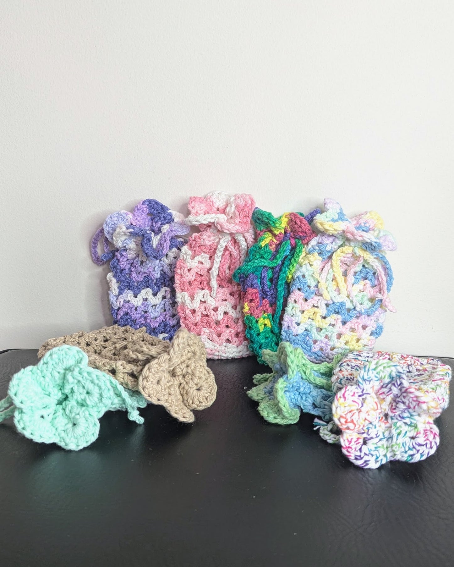 Petal Soap Sack (Mint)