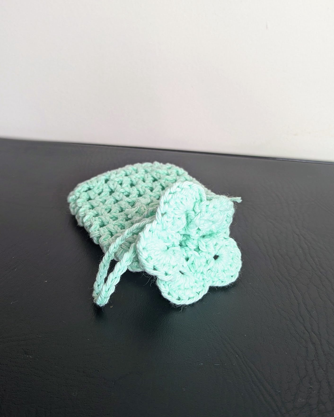 Petal Soap Sack (Mint)