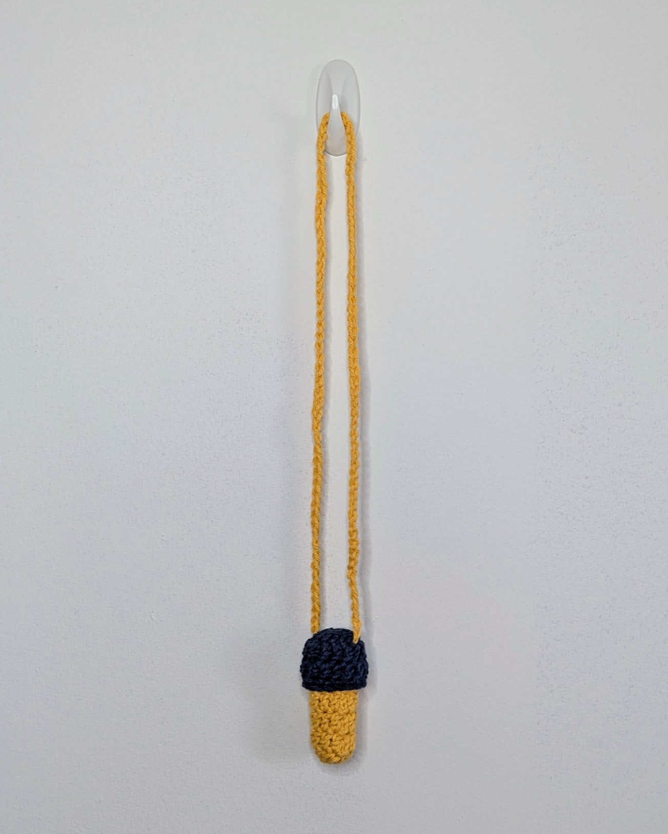Mushroom Stasher (Indigo & Gold)