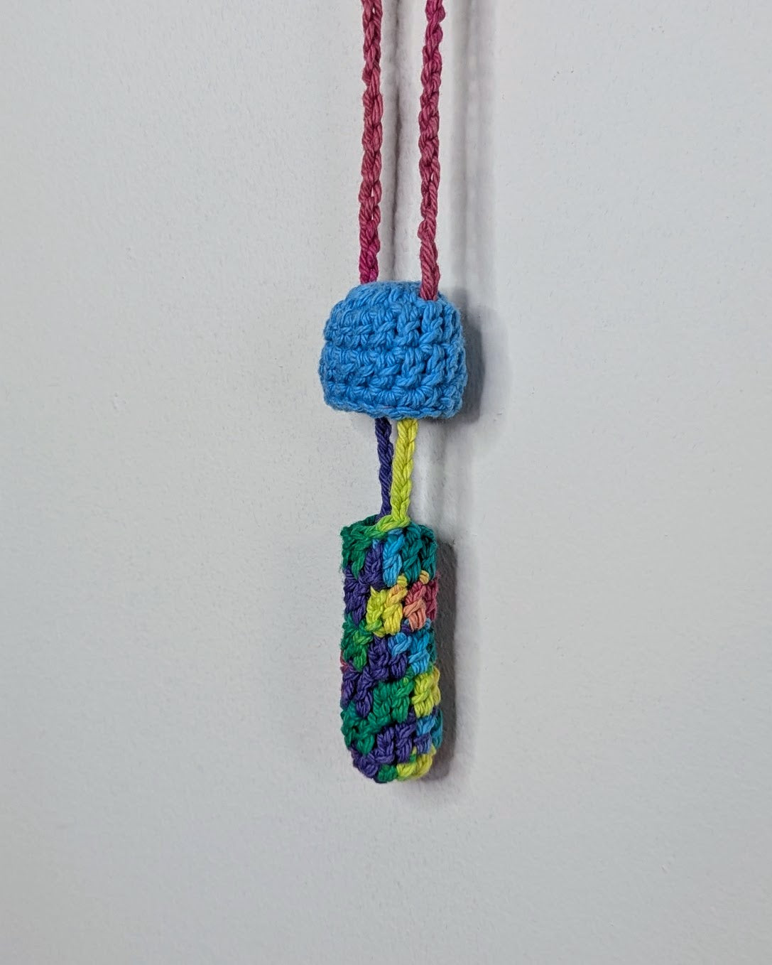 Mushroom Stasher (Sky Blue & Psychedelic Ombre)