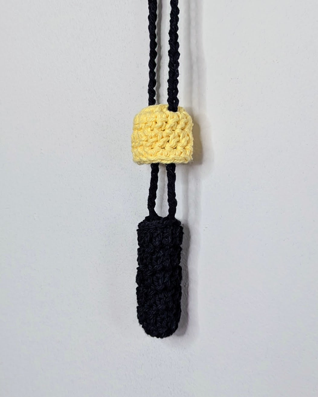 Mushroom Stasher (Sunny Yellow & Black)