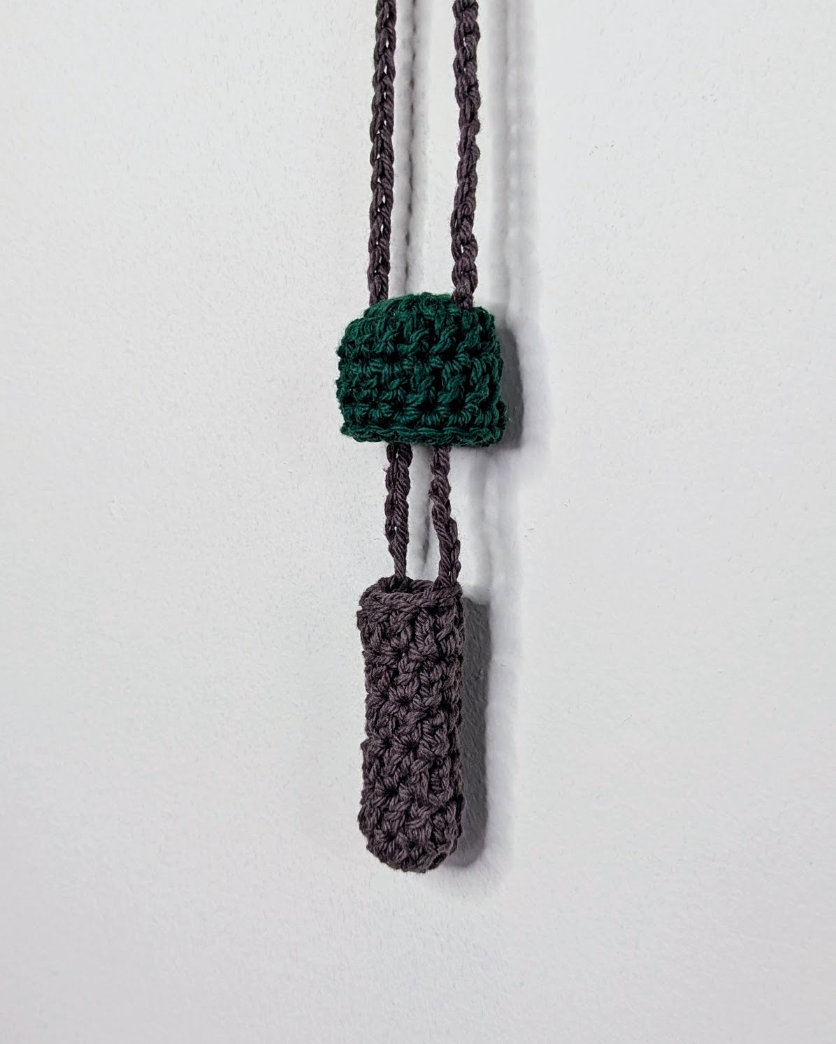 Mushroom Stasher (Forest Green & Cool Brown)