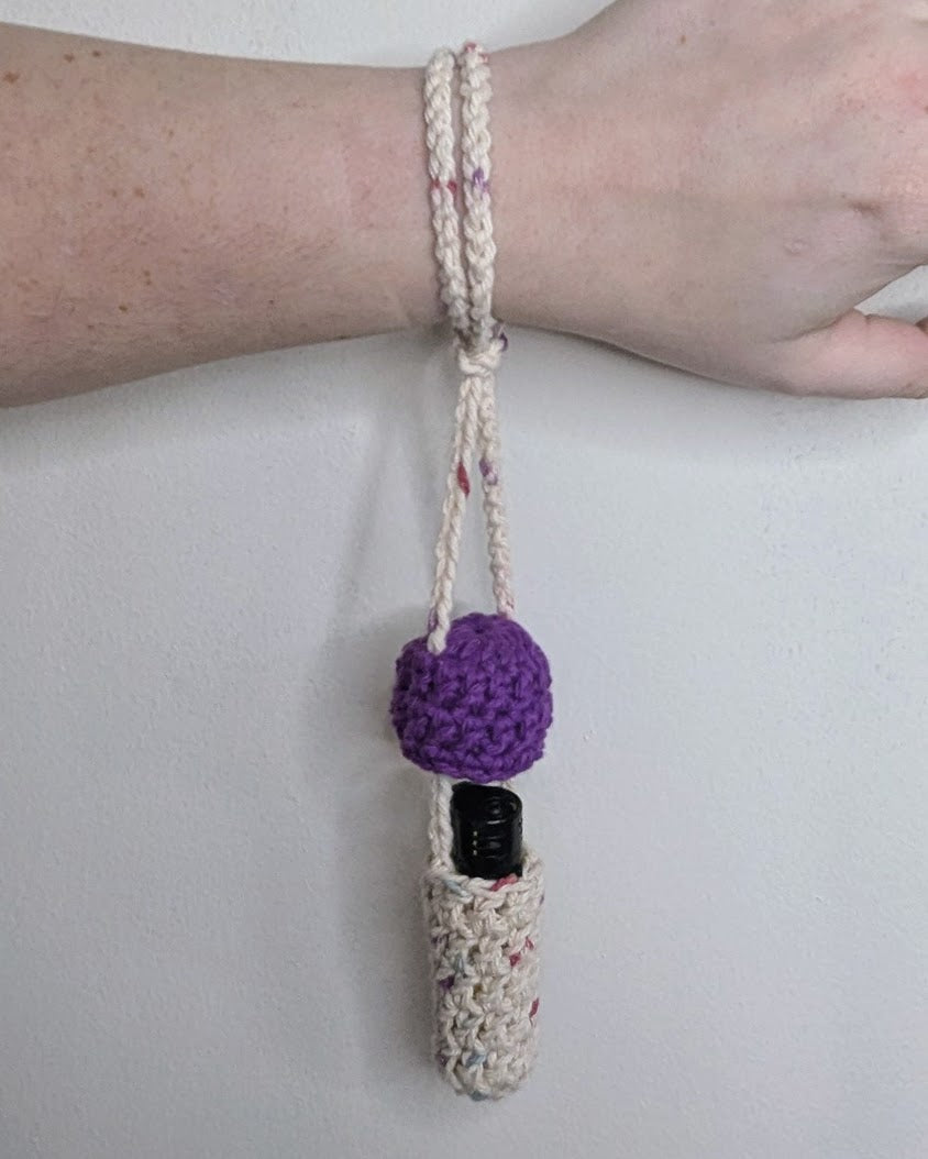 Mushroom Stasher (Gold & Indigo)