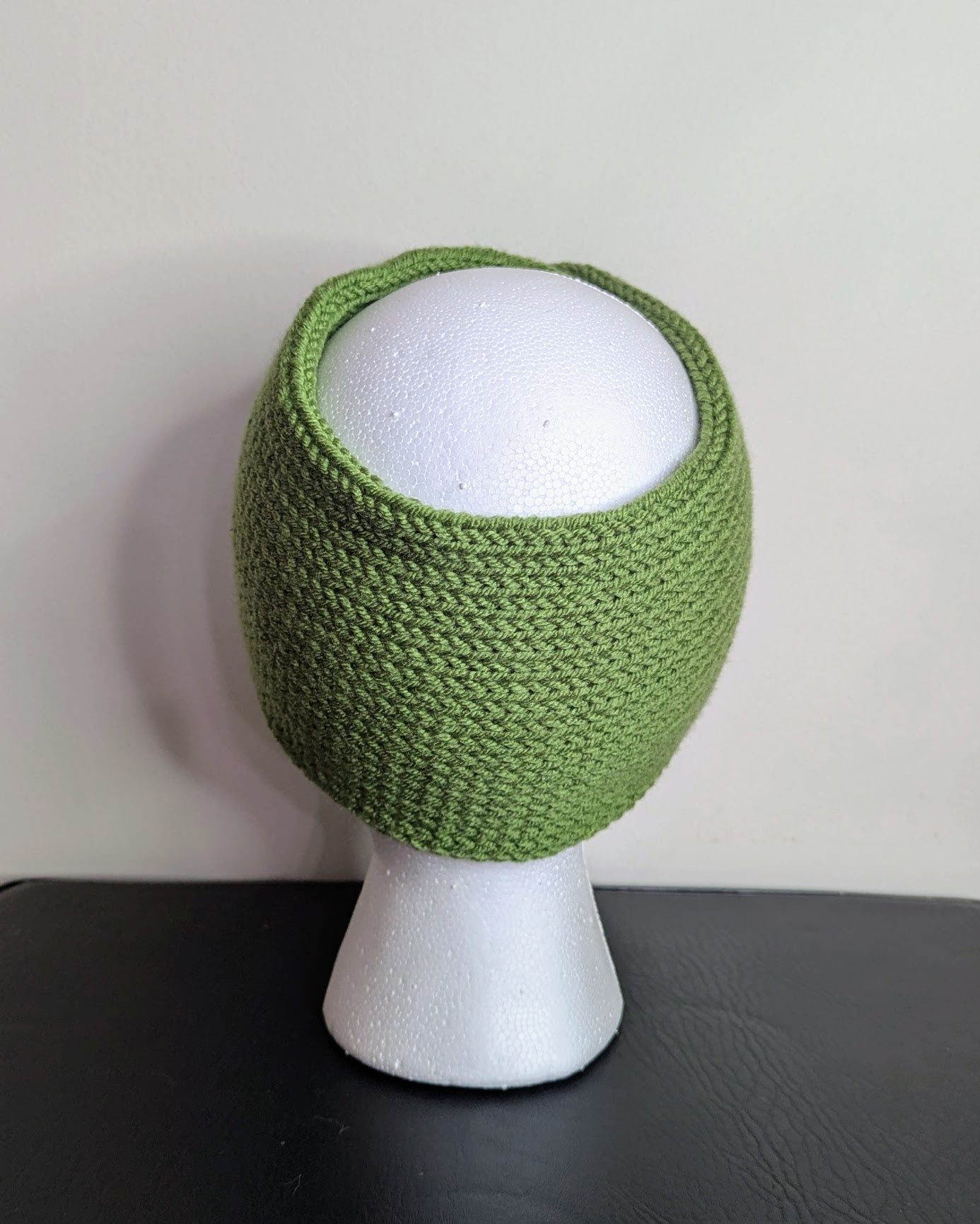 Twisted Double Knit Headband (Sage Green)