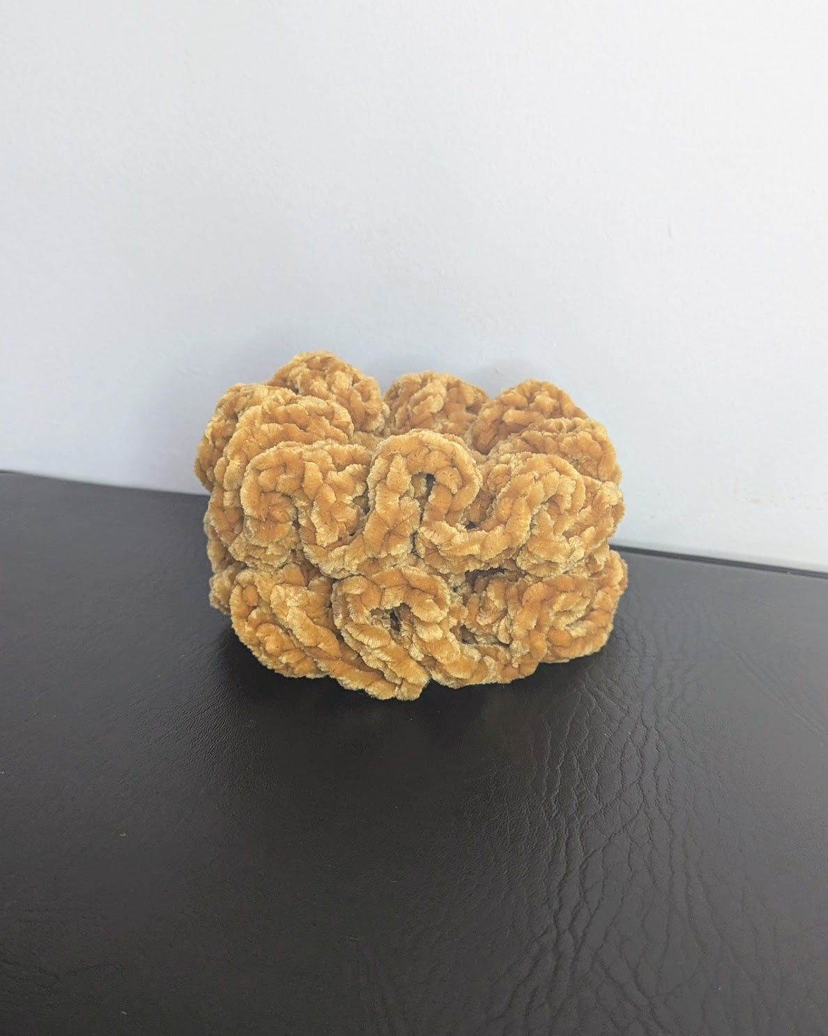 Velvet Ruffle Scrunchie (Notre Dame)
