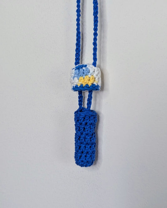 Mushroom Stasher (Sun-Kissed Ombre & Regal Blue)