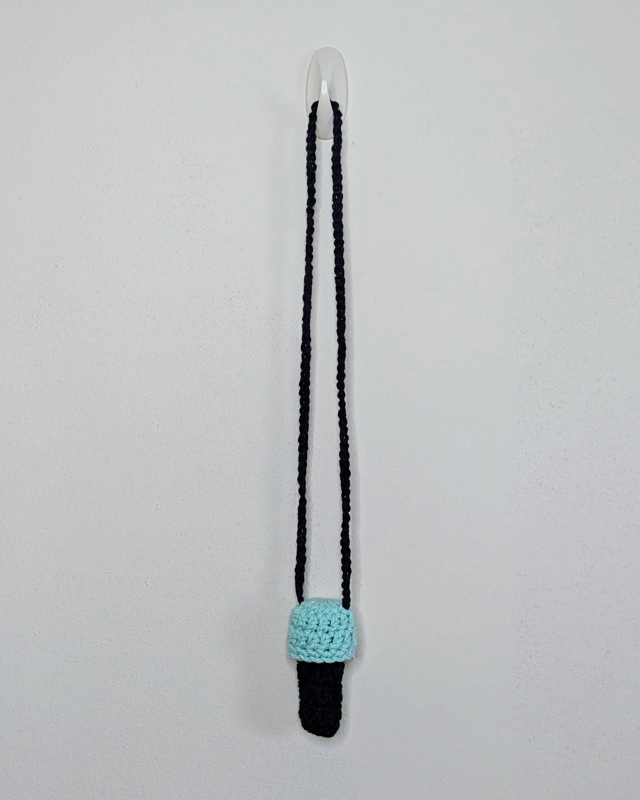 Mushroom Stasher (Seafoam & Black)