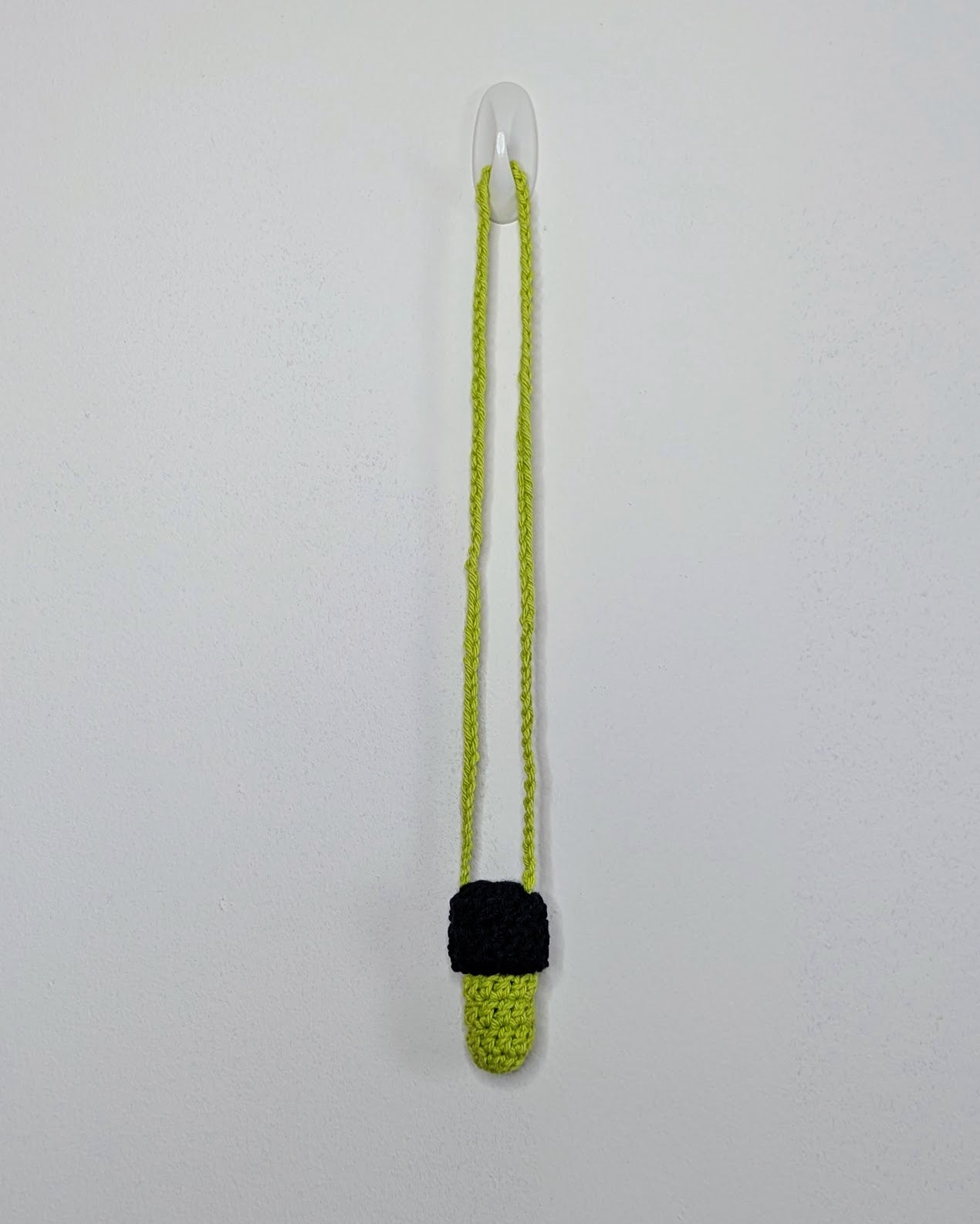 Mushroom Stasher (Black & Lime)