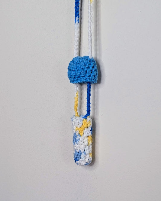 Mushroom Stasher (Sky Blue & Sun-Kissed Ombre)