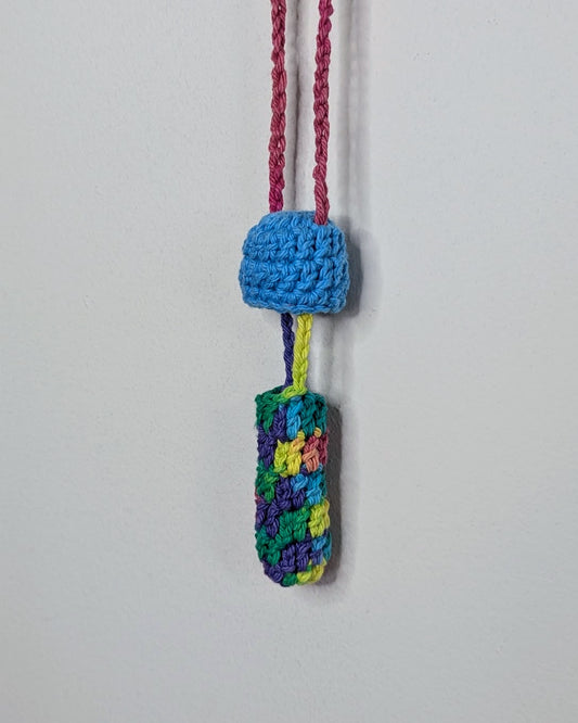 Mushroom Stasher (Sky Blue & Psychedelic Ombre)