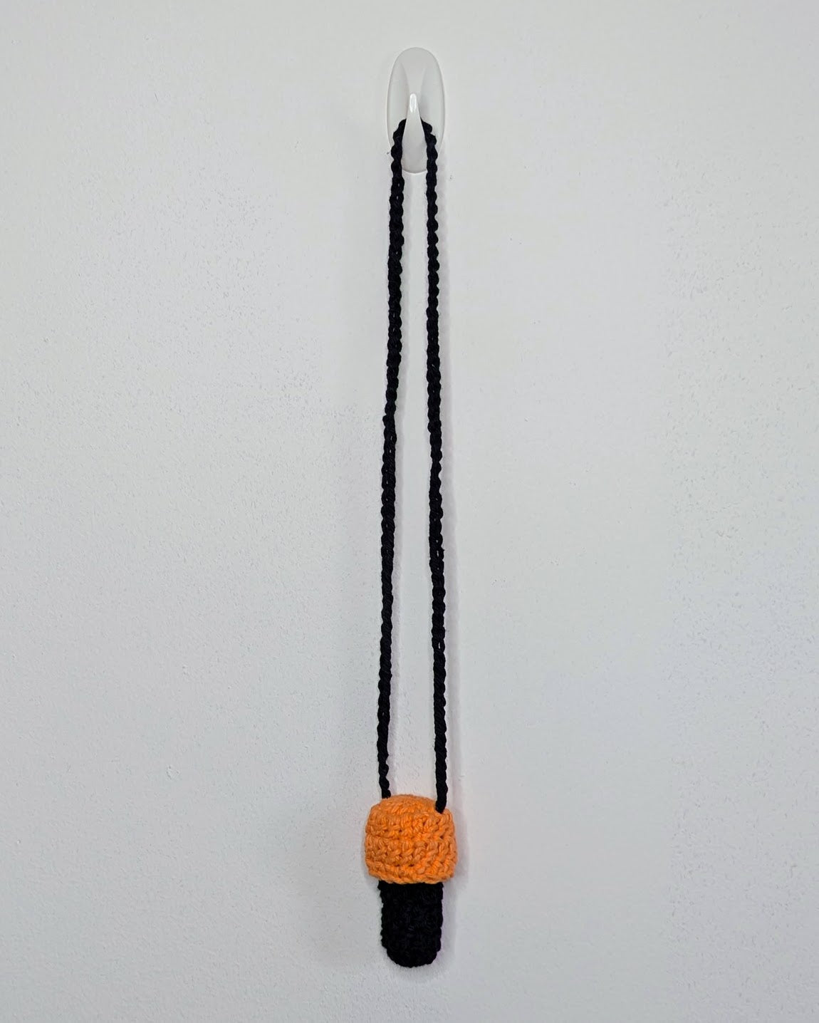 Mushroom Stasher (Hot Orange & Black)