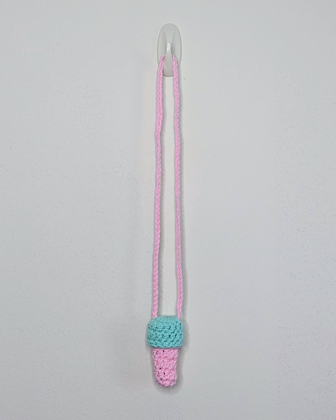 Mushroom Stasher (Seafoam & Pastel Pink)