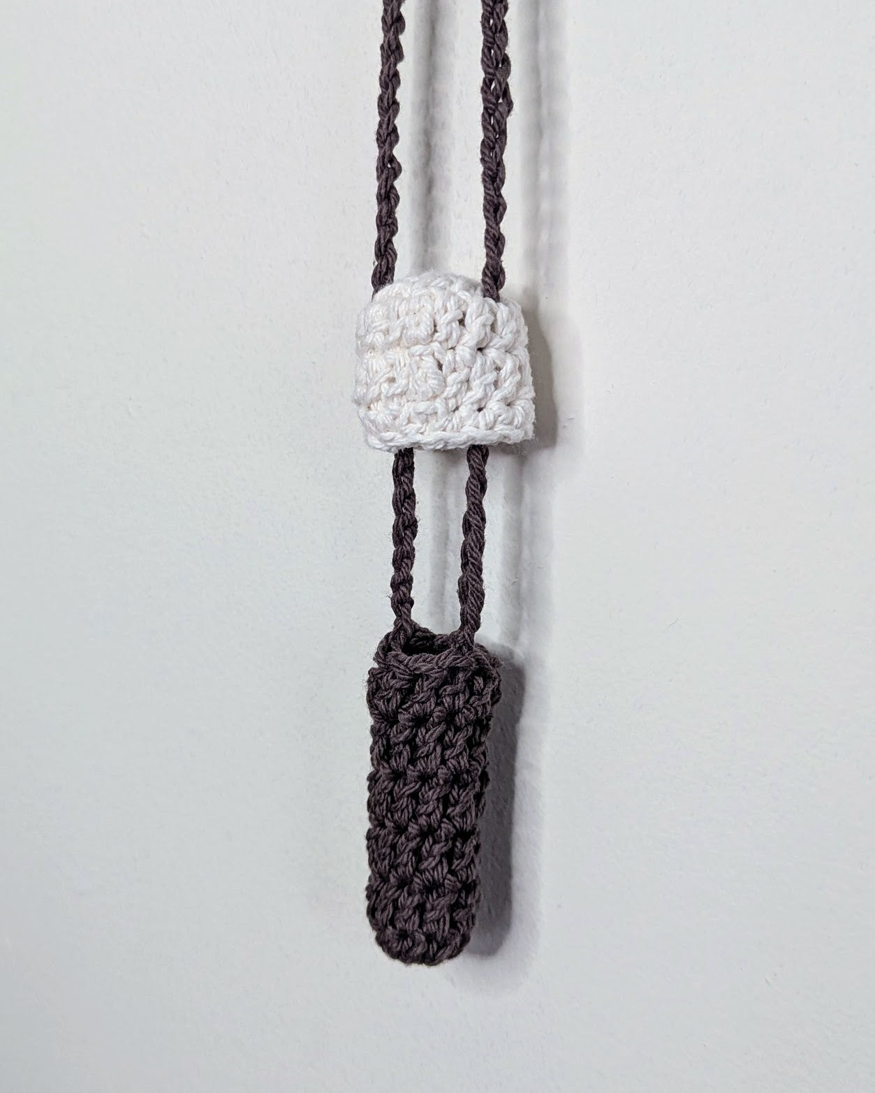 Mushroom Stasher (Ecru & Cool Brown)