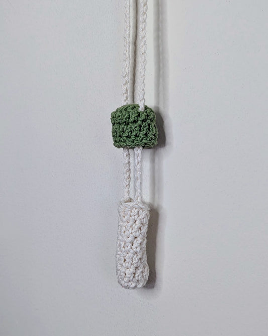 Mushroom Stasher (Rosemary & Ecru)