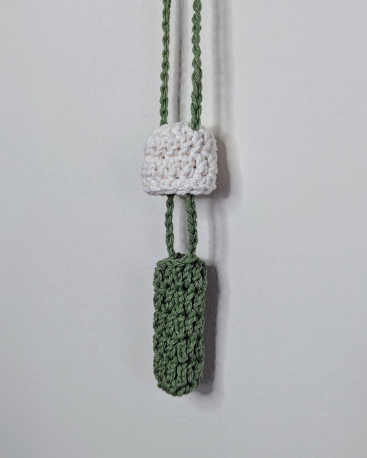 Mushroom Stasher (Ecru & Rosemary)