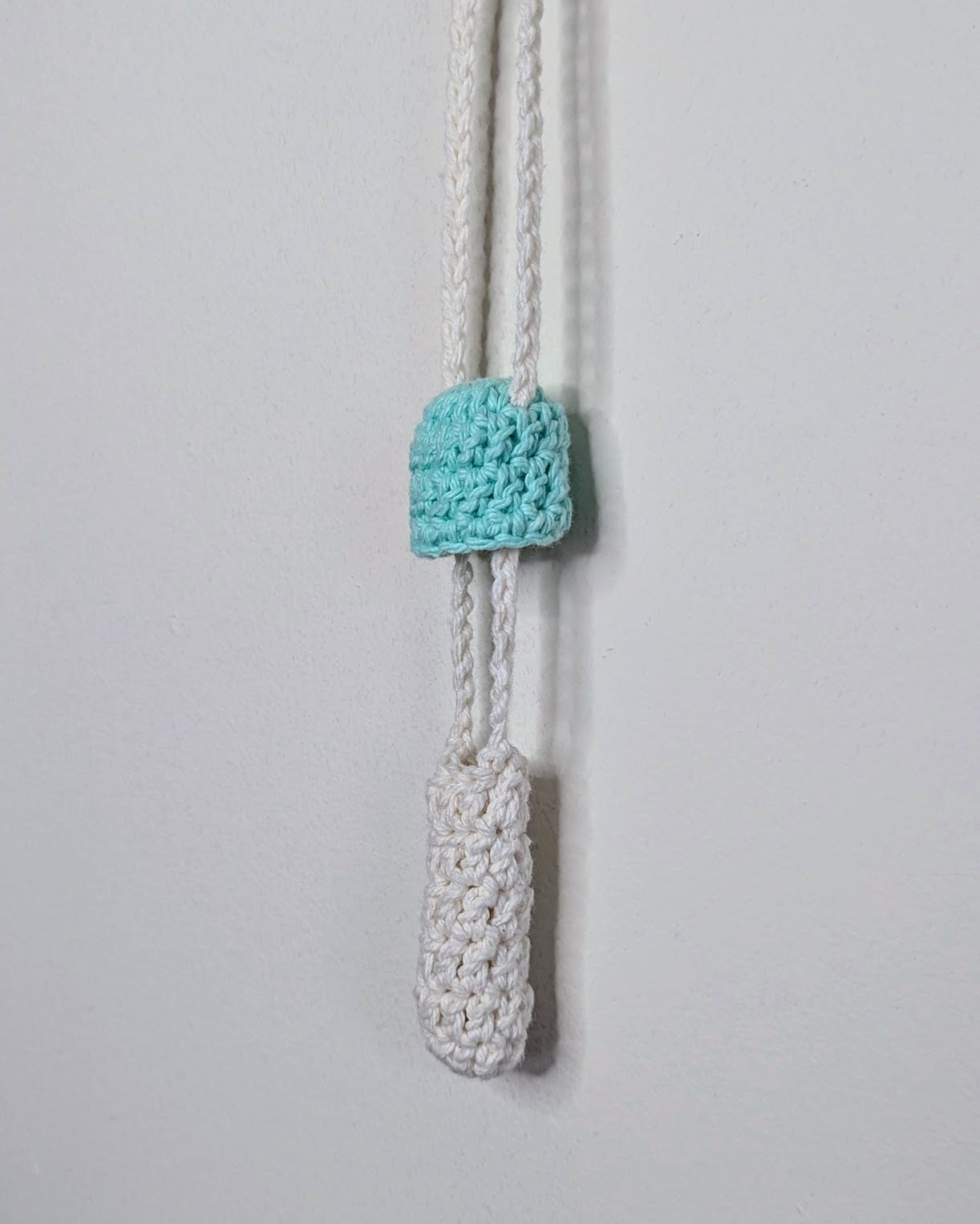 Mushroom Stasher (Seafoam & Ecru)