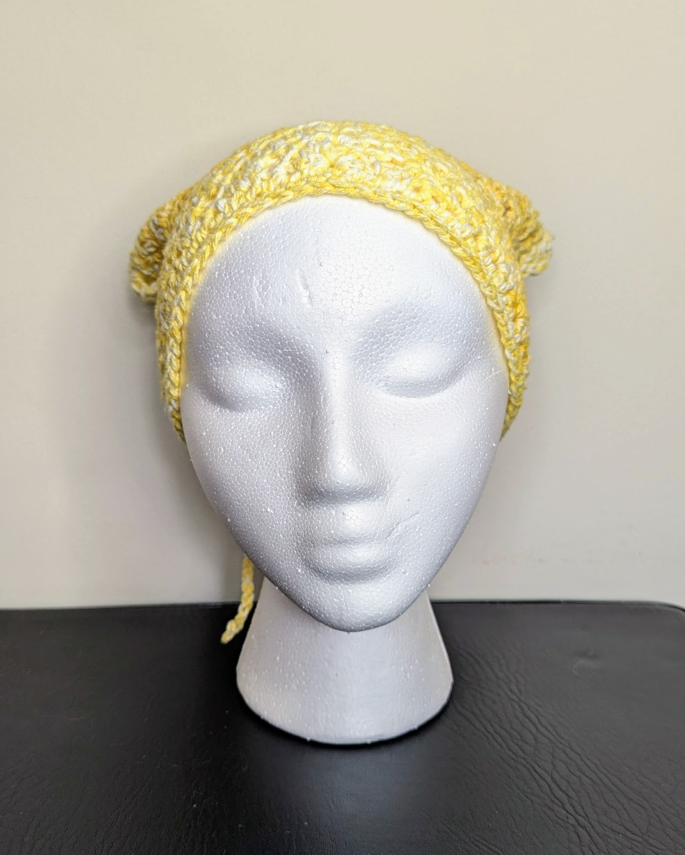 Windowpane Crochet Bandana (Sunshine Splash)