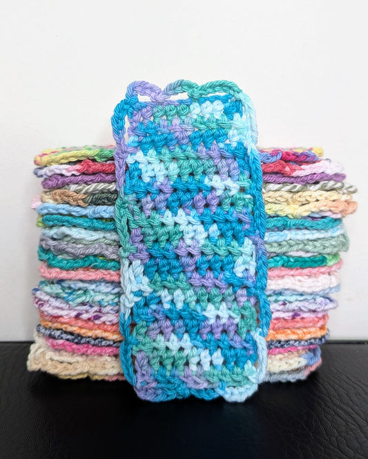 Simple Scallops Crochet Bookmark (Water Lillies)